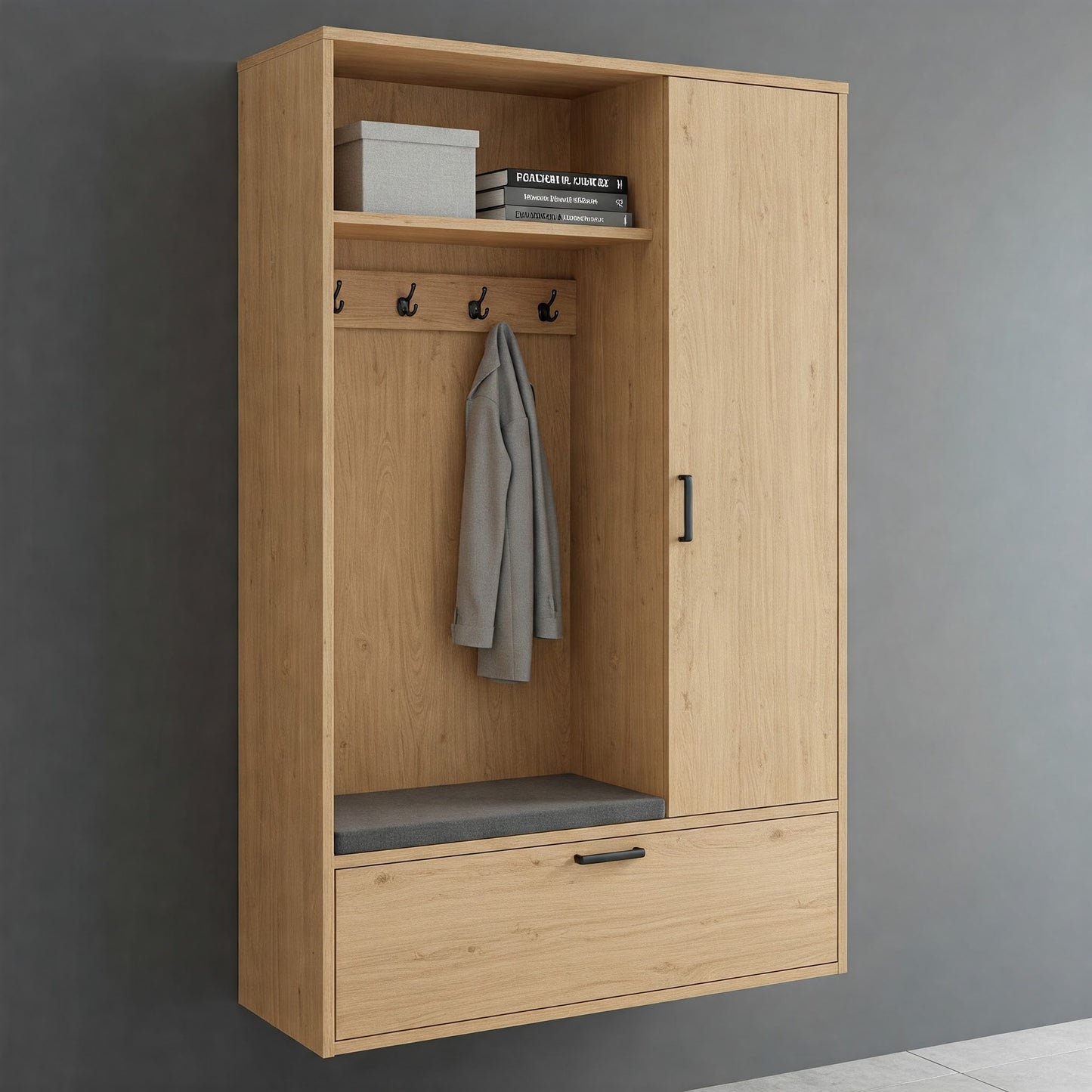 The Shelfish Slimline Hallway Cabinet